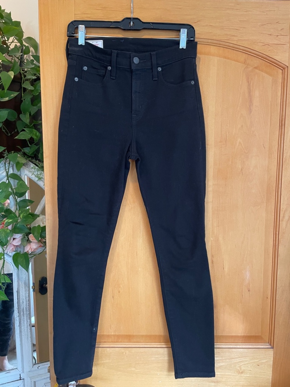 GAP Black Women's Skinny High Rise Jeans 4 - Picture 5 of 9